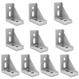 TAOZHUGONG Mounting Material Angle 3060 Aluminium Profile Connector, Angle Attachment Groove, Corner Angle Connector Aluminium Angle Connector for Angle Wall Bracket Mounting Material TAOZHUGONG (3060