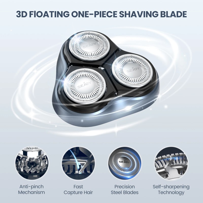 SEJOY Electric Shaver Replacement Head Rotary Blade for Model TXD-BLASTO1
