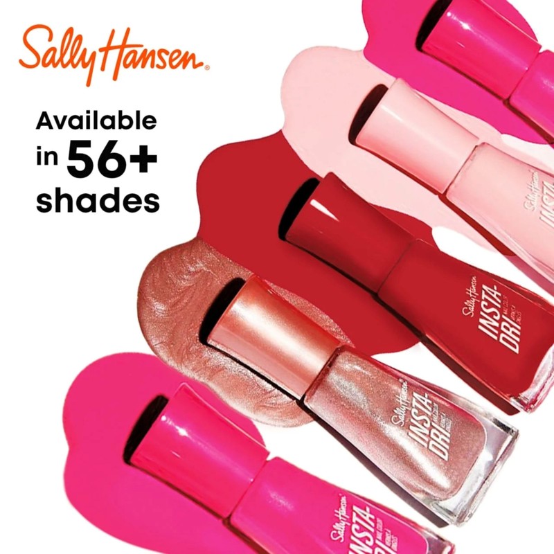 Sally Hansen Insta-Dri Nail Polish | Quick Dry, Long Lasting,