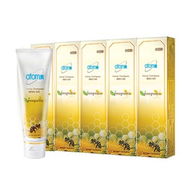 Atomy [KL STOCK]Atomy Green Tea Extract & Propolis Toothpaste 200 g x 5