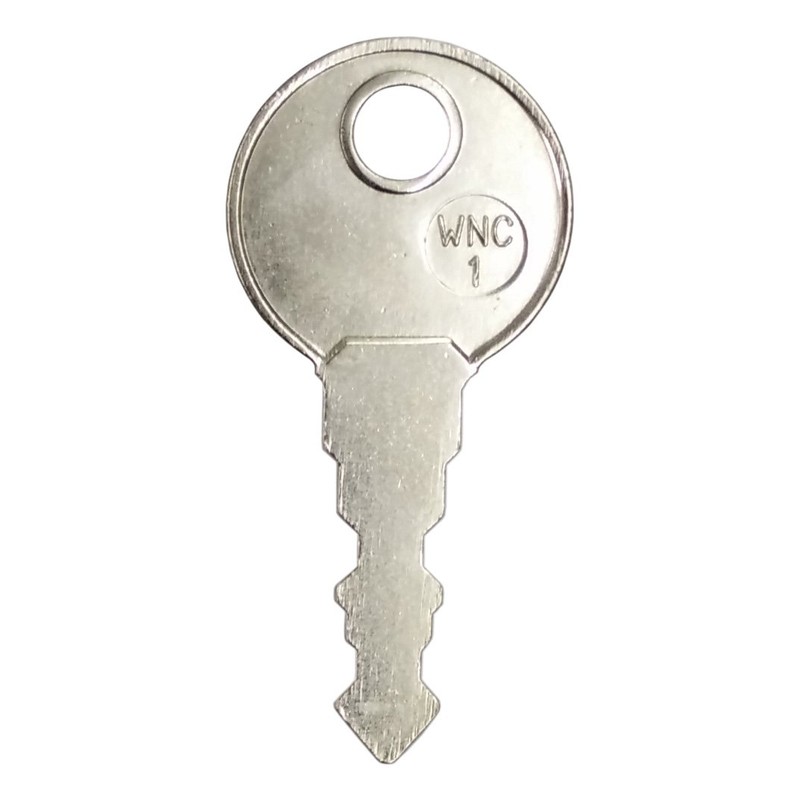 Mila Contora Matching Upvc Window Handle Key Stamped WNC1