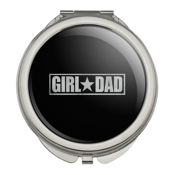 GRAPHICS & MORE Girl Dad Star Compact Travel Purse Handbag