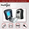 KeyShield PRO Wall-Mounted Key Lock Box – 4-Digit Combination, Weatherproof