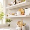 AMADA HOMEFURNISHING Floating Shelves, 32″ Large Wall Mounted Shelves for
