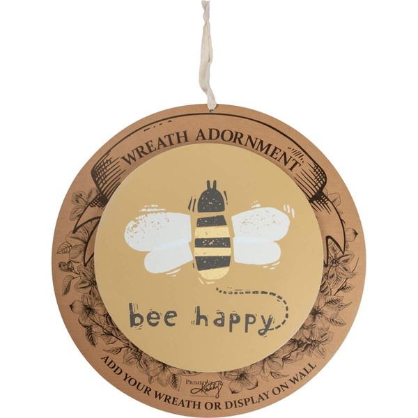 Primitives by Kathy Bee Happy Bee Themed Hanging Home Décor