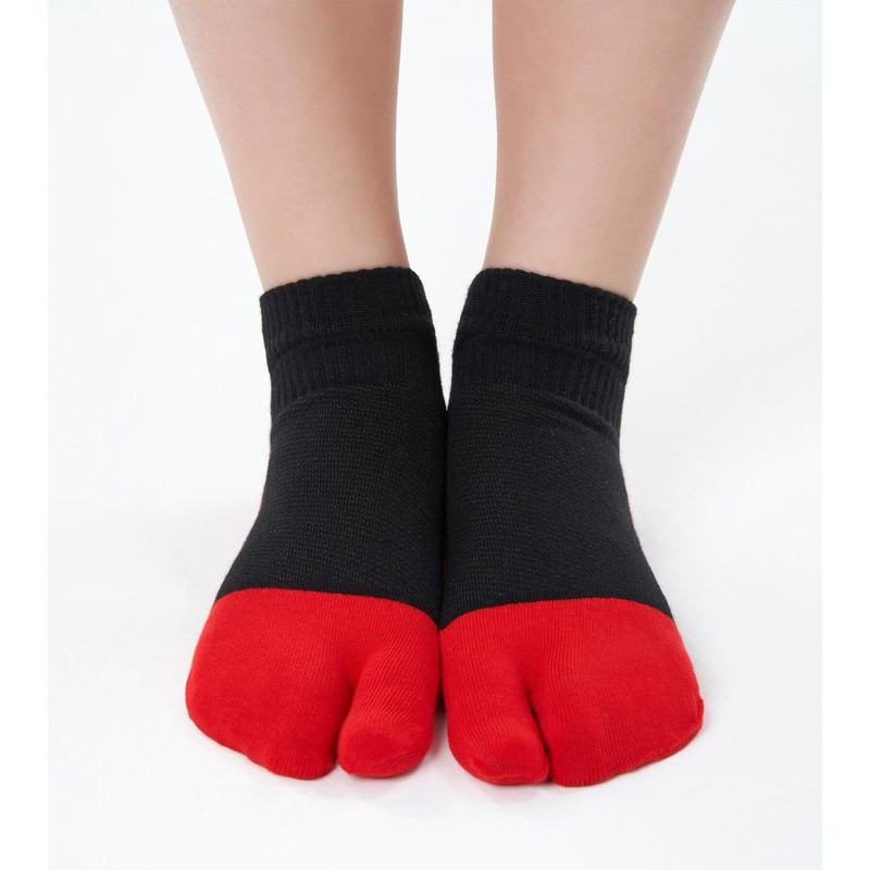WIOIW Tabi Socks, 2 Toe Socks, Men's, Men's, Sweat Absorbent,