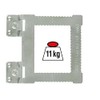 SISI UK® 10 x Sawtooth Hangers CWH3 Canvas for Aluminium