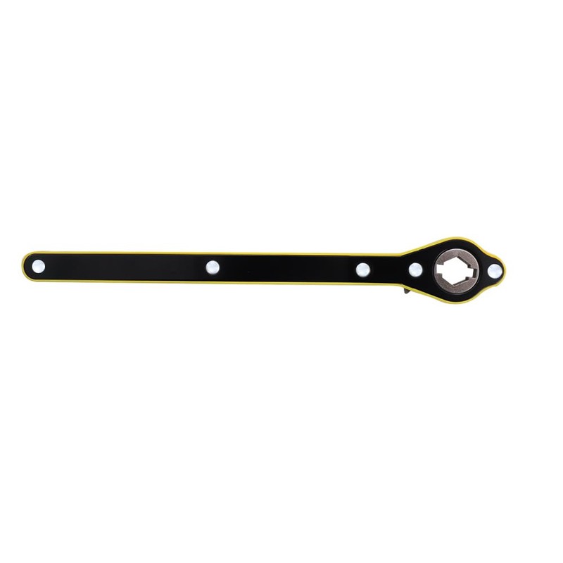 LECWOF Car Scissor Jack Wrench 2 in 1 Universal 360°Swivel