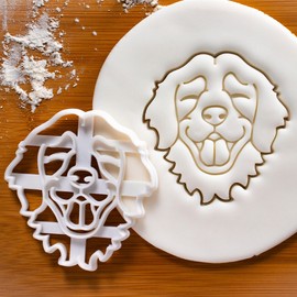 Golden Retriever Face Cookie Cutter, 1 Piece. Bakerlogy