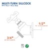 Everflow Supplies 4712-NL 1/2" No Lead Multiturn Sillcock With IPS