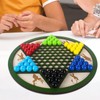 Chinese Checker Game Set, Wooden Chinese Checker Board Chess, Interactive