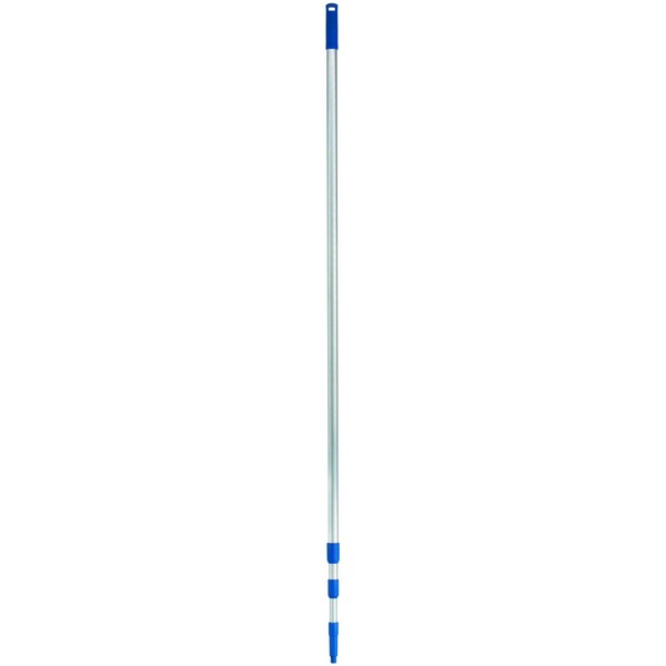 Ettore 43012 Extension Pole, 12', Silver, Blue