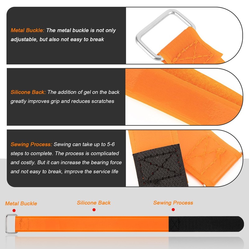 Bicycle Straps for Bike Rack with Buckle - CARGEN Multi-Purpose