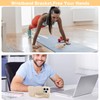 Hanman for iPhone16 Pro Max Leather Case with Adjustable Wristband