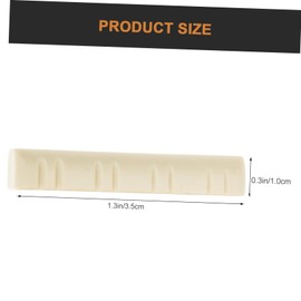 BIUDECO 2pcs Mandolin String Nuts Professional Replacement Nuts for Clearer Tone