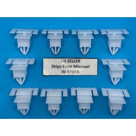 Auveco (Bag of 10) Rocker Panel Moulding Retainer Clips for GM Buick Lucerne 10384814