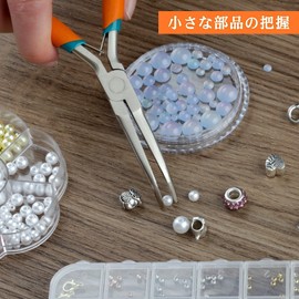 SPEEDWOX Long Nose Pliers with Curved Tips, Curved Handle and Long Nose Pliers with Straight Tips, Needle Remover, Fish Pliers, Hook Remover, Wire Loop Pliers with Anti-Lost Lanyard, 2