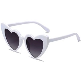 Heart Shaped Sunglasses for Women, Vintage Love Heart Sunglasses Party Glasses for Women Summer Party