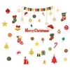 Condessacity Christmas Wall Sticker, Christmas Decoration, Sticker, Sticker, Diy, Hat,