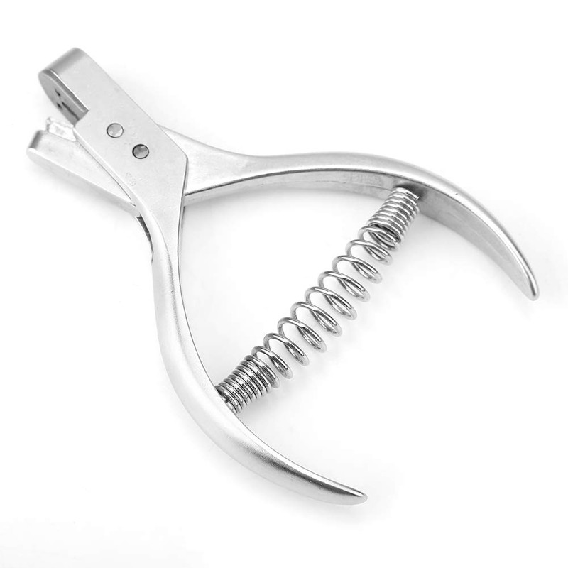 Kodrily Pattern Notcher, Stainless Steel Single Hole Punch, Ergonomic Slot
