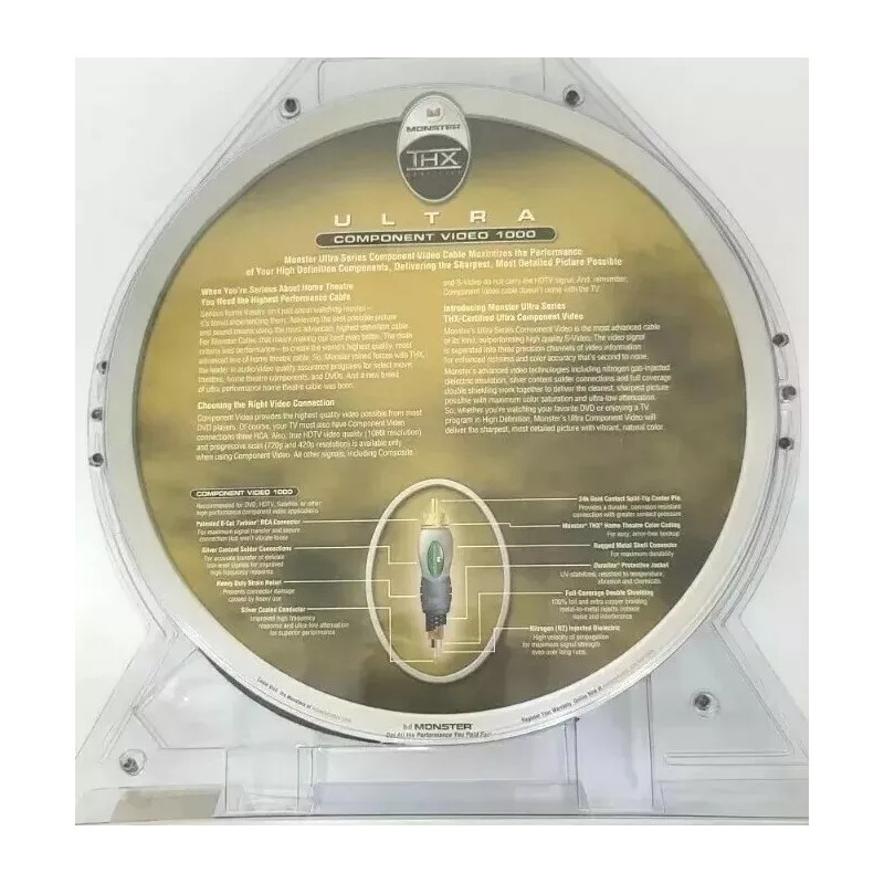 Monster THX Certified Ultra Component Video Cable 1000 16'ft/5m ULT-V1000