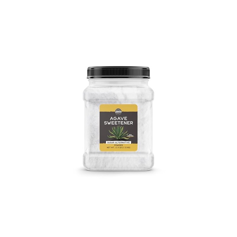 Birch & Meadow 2.5 lb of Agave Sweetener, Plant-Based, Powder,