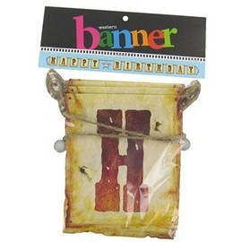 Western Birthday Banner by CraftyCrocodile