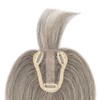 TESS Real Human Hair Topper for Women Clip In Bangs