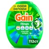 Gain Flings Liquid Washing Detergent Pacs, Now with Odor Defense