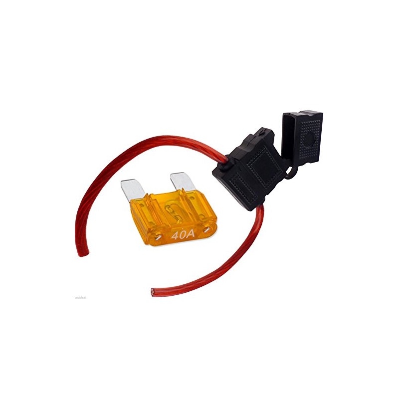 8 GAUGE INLINE MAXI FUSE HOLDER WITH 40