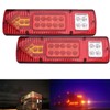 TOTMOX 2X LED Tail Light, Rear Light, 19 LEDS, 12V