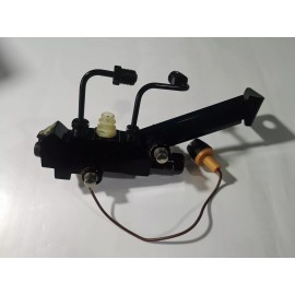 Rodspeedracing BLACK GM Proportioning Valve Kit Disc Disc Side Mounting Bracket Lines PV4