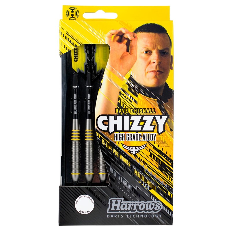 Harrows Soft Darts Dave Chisnall Chizzy Brass Tungsten Look Softtip