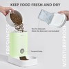 PAWGETHER® 2 Pack Gravity Cat Feeder and Water Dispenser 1