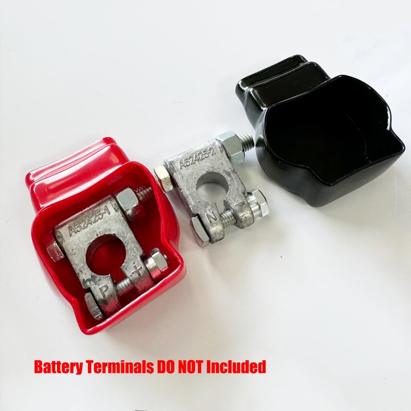 Ampper Top Post Flexible Military Spec Battery Terminal Cover, Battery