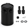PQY Baffled Oil Catch Can Kit Universal 2 Port Aluminum