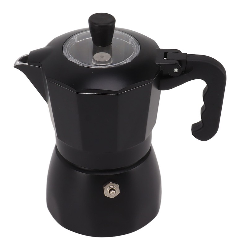 Moka Pot Italian Coffee Maker Easy To Operate Aluminum Coffee