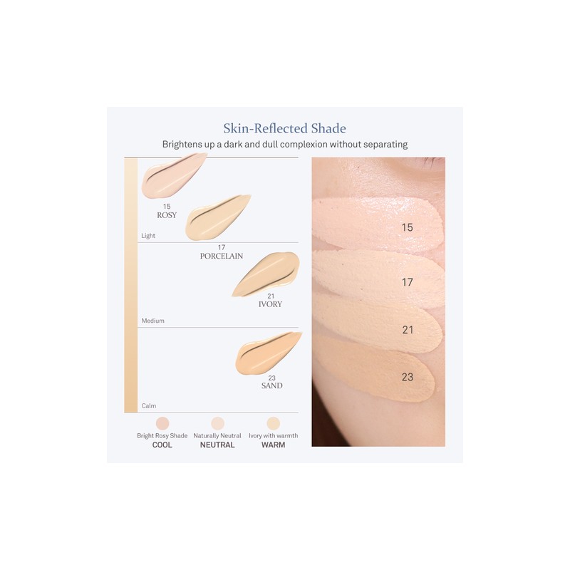 hince [hince]Second Skin Mesh Matte Cushion (4 colors)