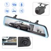 11.66in Auto Car DVR Video Recorder Dual Lens High Definition