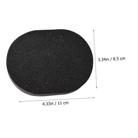 SAFIGLE 10pcs Bamboo Charcoal Face Sponges Gentle Exfoliating Cleansing Tool for Mixed Oily Skin Deep Pore Cleanser Compact and Lightweight Design for Easy Use