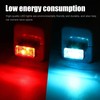 Ziciner 4 PCS USB LED Car Interior Atmosphere Lamp, Portable