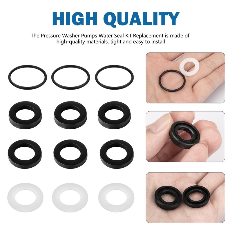 7106627 Pressure Washer Pumps Water Seal Kit Replacement for Simpson