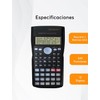 BIINSE Calculadora Cientifica 240 Funciones 10 +2 Digitos 2 Lineas