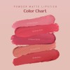 MQNY Powder Matte Lipstick 3.5g Korean Cosmetics (#04 Peach Fog,