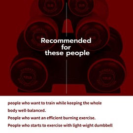 Body Sculpture hand weights set Free‑Weight Dumbbell Set with Rack Set includes 3, 6 and 12 lb weights ideal for men and women for small and large muscle groups