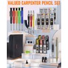 Nicpro 31 Pack Carpenter Pencil Set with Sharpener, Mechanical Carpenter