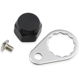 1Set M7 Fishing Reel Screws Nut Caps, Metal Fishing Reel Handle Screw Cap Crank Nuts and Locking Plate Replacement for Left and Right Hand Plate DIY Fishing Accessory Fishing Reel Replacement Parts