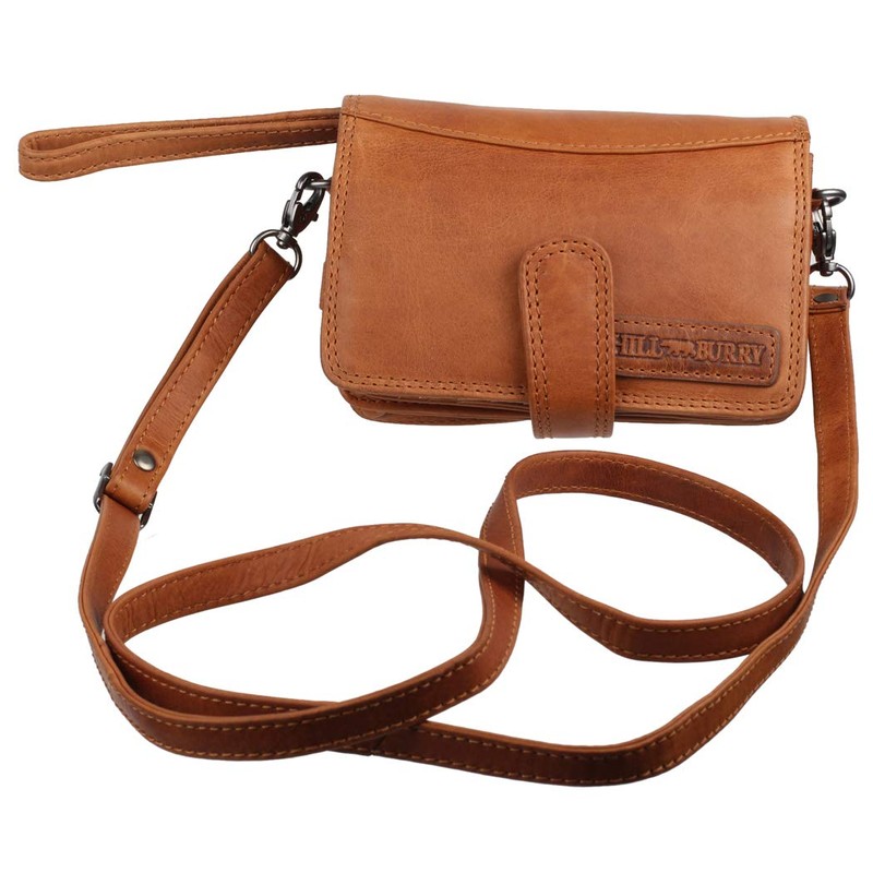 Hill Burry Genuine Leather Bag, High-Quality Vintage Buffalo Leather Travel