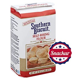 Southern Biscuit Self Rising Flour, 2 Pound Bag, In Snackur Safe Ship Box