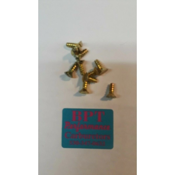 Holley 10 HOLLEY ACCELERATOR PUMP CAM MOUNTING SCREWS AED BG